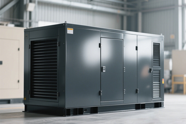 Silent canopy diesel generator set